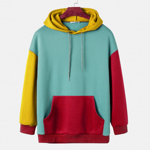 Suéter personalizado para hombre, sudadera lavada con ácido, ropa de calle de cuello redondo de gran tamaño, sudaderas con capucha y sudaderas de algodón en blanco para hombre - Product Image 1