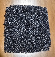Granules PP noirs à partir de matière première polymère écologique et rentable en plastique recyclé
