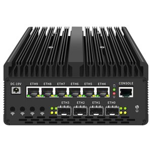 Ordinateur industriel BKHD DDR5 H15 6L Ultra 7 155H 165H Ultra 9 185H SFP 10G, appareil réseau, cybersécurité, mini serveur, mini PC - Product Image 3