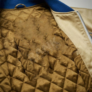 Custom Logo Streetwear Satin Varsity Jacket Winter Jacket Trendy Urban Style Satin Varsity Jacket - Product Image 6