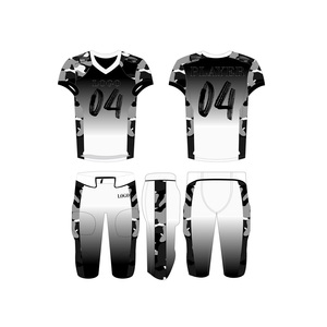 Uniforme de Fútbol Americano Talla Grande, Cómodo, Ligero, Transpirable, de Secado Rápido, Fabricación Personalizada con Transferencia de Calor, en Tendencia - Product Image 3