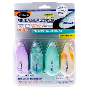 PELIKAN Borradores Ergonómicos Surtidos, Paquete de 20 - Borradores Duraderos - Product Image 2