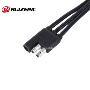 定制汽车美国三芯插头美国汽车插座电缆 - Product Image 1