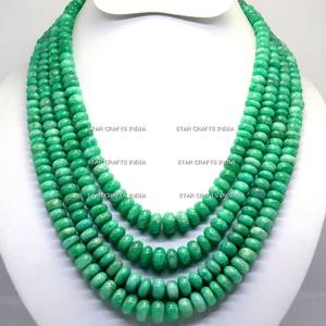 Collar de resina multicolor de alta calidad de clasificación superior, joyería de moda para mujeres de India, collar de resina hecho a mano de aspecto moderno - Product Image 2