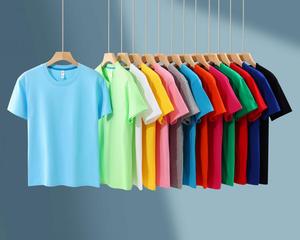 Custom Logo 220 Grams Summer Heavyweight Cotton Hip Hop <b>Tshirt</b> for Men <b>High</b> Quality 100% Cotton Knitted Casual T-shirt for men - Product Image 2