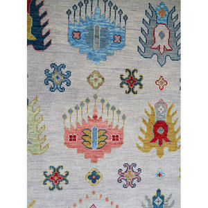 พรมทอมือขนแกะแท้ ดีไซน์อูชาค คลาสสิก คุณภาพสูง พรีเมียม สำหรับปูพื้นบ้าน ทนทาน ซักได้ ไม่ลื่น ขนาดสั่งทำได้ - Product Image 1