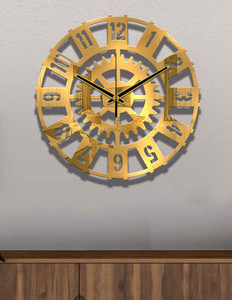 Exportation qualité métal horloge murale vintage pour la maison hôtel restaurant décoration murale horloge style durable usine prix de gros - Product Image 6