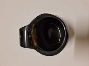 Taza de cuerno de búfalo hecha a mano, recipiente rústico ecológico, taza duradera, perfecta para café, té, whisky, cocina, comedor, - Product Image 5