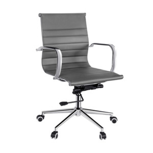 Poltrona Direzionale Mod.Hw61982gr Colore Grigio - Product Image 1