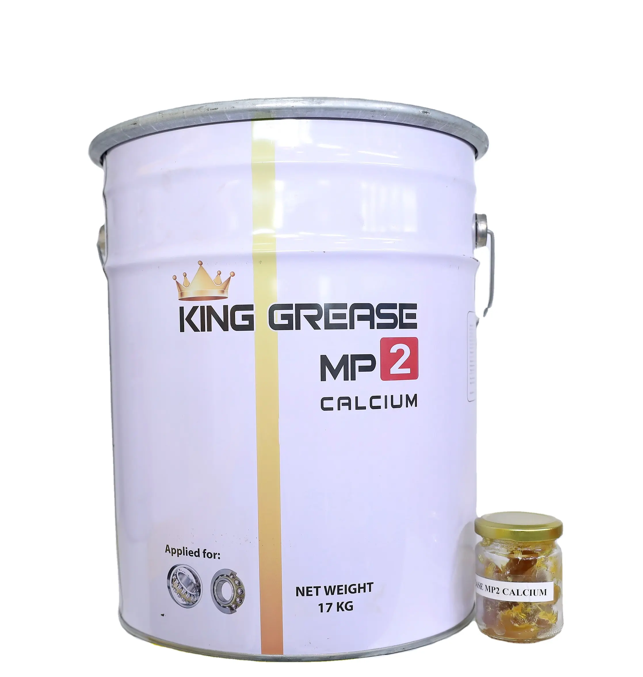 KING GREASE MP2 CALCIUMベトナム、耐食性と工業用機械の工場価格。カルシウムベースのグリース