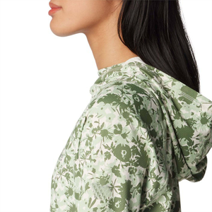 Sublimado Mujer Cozy Pullover Hoodie Material polar cálido Ideal para descansar y actividades al aire libre viene en muchos colores - Product Image 1