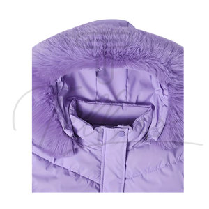 Vestes matelassées en toile à capuche unisexe, imperméables, logo personnalisé sur le devant, coupe ajustée, formelle, matelassée, pour l'extérieur, vêtements d'extérieur d'hiver - Product Image 3