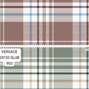 ผ้าเชิ้ตพิมพ์ลายสลับด็อบบี้ย้อมเส้นด้ายคุณภาพพรีเมียมสำหรับแฟชั่นผู้ชายและการผลิตเสื้อผ้าเพื่อการส่งออก - Product Image 1