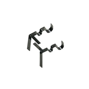 Supports de rideaux décoratifs en métal avec support de tringle robuste pour la maison royale et la décoration vintage. - Product Image 6