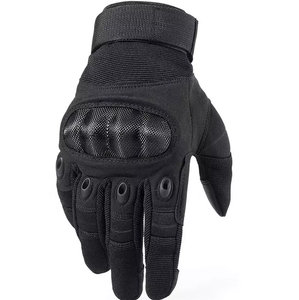 Custom Wholesale Black Green Half Finger Cut Resistant Hunting Shooting Tactical Gloves Gloves <b>For</b> Unisex - Product Image 6