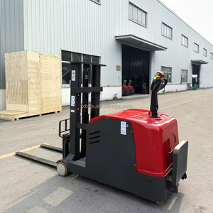 Chariot élévateur électrique sans chariot de guidage, contrepoids, 1 tonne, levée 3 mètres, pour palettes double face et entrepôt, CE - Product Image 1
