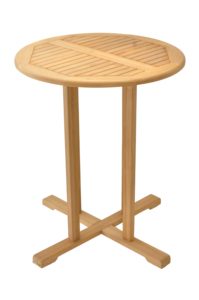 Modern Outdoor Bar Dining Chairs High Quality Teak <b>Wood</b> Highchair Outdoor Furniture - Product Image 4