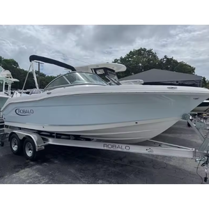 Bateau de travail sportif élégant R207, console centrale, remorque marine durable pour bateau de pêche, jet-boat, loisirs, famille, aventure, 20 pieds - Product Image 3