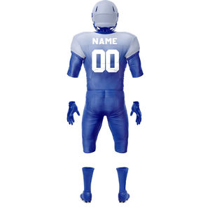Tenues de football américain personnalisées professionnelles avec logo, 100% polyester, impression par sublimation, séchage rapide, respirantes, grandes tailles - Product Image 2