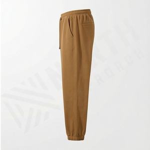 High Quality Drawstring <b>Trousers</b> Custom Logo <b>Pocket</b> Comfortable Cotton Fleece Men Pants Casual Warm Soft Sweatpants Athletic - Product Image 3