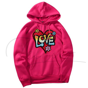 Sudadera con Capucha Bordada y Forro para Mujer, Diseño de Última Moda, la Más Vendida, Formal, Cómoda, para el Día de San Valentín - Product Image 3