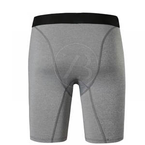 Pantalones cortos de compresión de rendimiento para hombre de último diseño, secado rápido y transpirable, estilo informal de cintura media, precio al por mayor - Product Image 2