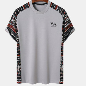 T-shirt pour homme à prix raisonnable, nouveau design, séchage rapide, OEM, haute qualité, vêtements décontractés pour homme - Product Image 1
