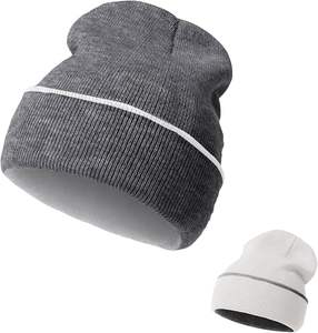 Gorro de invierno térmico unisex, gorro de punto de lana suave, diseño ligero y transpirable, perfecto para viajes deportivos y uso en frío - Product Image 1