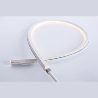 Tira de Neón de Silicona de Bajo Voltaje de 12 V, Alta Densidad, 288 LED/m, IP68, Impermeable, 10 W/m, 600 lm/m, Ra80, para Iluminación Subacuática, 5 m/ Rollo, CE