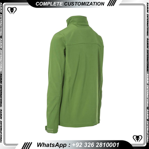 High Quality Spring Autumn Outdoor <b>Jacket</b> Customized Logo Embroidery <b>Thin</b> Windproof <b>Waterproof</b> Made From Durable Fleece Fabric - Product Image 5