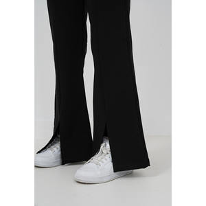 Pantalon de jogging à jambes fendues à double épaisseur pour filles - Product Image 3