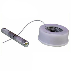 Manijas de descornado de acero inoxidable perfectas de precisión, alambre de hilo de 3,6 m, uso veterinario de alta calidad, pezuña de cuerno, oveja, cabra, toro - Product Image 1