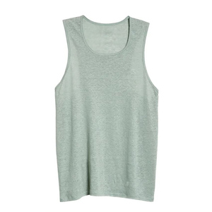 Wholesale Price Custom Logo Exercise Gym Tank Top Bodybuilding 100% Cotton <b>Men's</b> <b>Vest</b> Sports Tank Top <b>Stringer</b> - Product Image 1