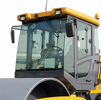 Rouleau compresseur vibrant à tambour unique XS203J de 20 tonnes avec moteur diesel Shangchai, compacteur de sol robuste pour la construction routière