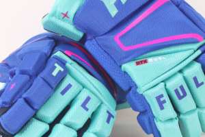 Gants de hockey sur glace OEM de haute qualité, protection sportive durable avec logo et couleur personnalisés - Product Image 3