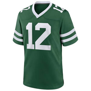 Sublimation personnalisée Maillot de football américain manches courtes grande taille été vêtements de sport unisexes pour adultes - Product Image 2