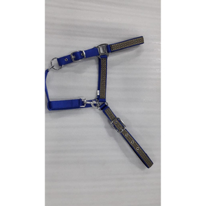 Logo personnalisé OEM Headstall équestre confortable cheval licou en cuir véritable avec taille haute pour les courses de chevaux - Product Image 5