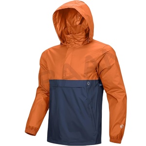 Veste de pluie pour homme, imperméable, légère, pliable, pull de pluie pour la randonnée, le golf, la course à pied - Product Image 1