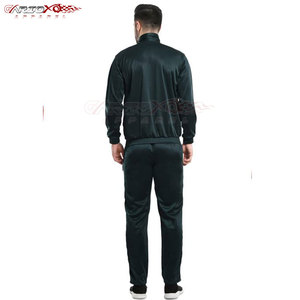 Chándal de poliéster con capucha para hombre, con cremallera completa y pantalones estilo jogger, transpirable, ligero, duradero, para entrenamiento y uso diario. - Product Image 5