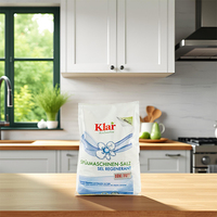 KLAR RTS 3 Eco Sensitive Highlight Vegan Dishwasher Salt Solid 2Kg Fragrance-Free Limescale Protection