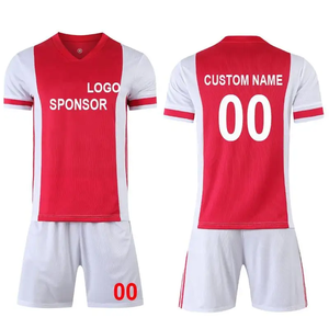 Custom Soccer Wear Set OEM Football Jersey Kit con pantalones cortos para el entrenamiento y el Partido para los equipos deportivos - Product Image 6