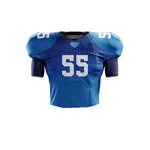 Ropa Deportiva Personalizada para Adultos, Camisetas de Fútbol Americano de Manga Corta, 100% Poliéster, Precio al por Mayor, Suministro Directo de Fábrica - Product Image 2