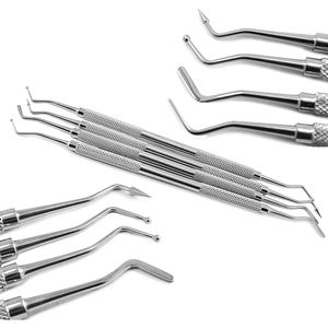 Kit de sondas dentales exploradores Manual de acero inoxidable usado dentistas periodoncistas para examen de profundidad de bolsillo instrumento de clase I - Product Image 2