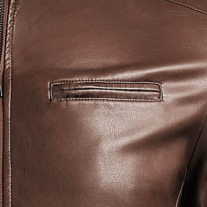 2025 hommes Offre Spéciale véritable hommes veste en cuir haute rue Slim Fit hommes veste en cuir personnalisé hommes veste en cuir - Product Image 6