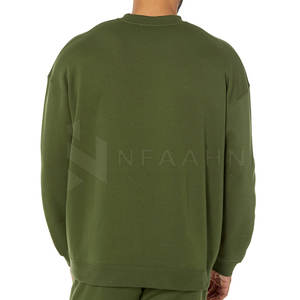 Logo personnalisé prix de gros sweat-shirt en coton mélangé à manches longues pour hommes sweat-shirt pour hommes de qualité supérieure - Product Image 4