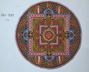 Parches bordados de poliéster para ropa Parches bordados para ropa de fiesta Parches para ropa para chaquetas - Product Image 1