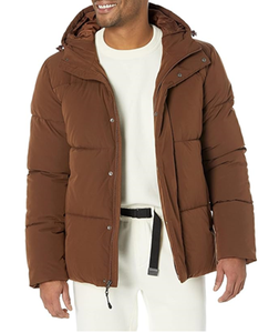 Chaqueta Acolchada Marrón Claro, Abrigos Cálidos de Invierno para Hombre, Chaquetas de Invierno Modernas y Elegantes para Hombre - Product Image 1