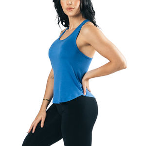 PK Sports, camiseta sin mangas de LICRA para mujer, talla XS, transpirable, para gimnasio, entrenamiento, ropa de Fitness para Yoga, estilo informal, logotipo frontal - Product Image 4
