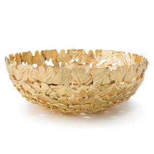 Tazón Decorativo para Servir Arroz, Base de Alta Calidad, Tamaño y Forma Personalizados, Aluminio Pulido con Acabado Dorado, Ecológico y Moderno - Product Image 5