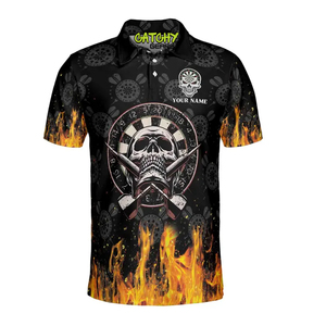 เสื้อปาเป้าพิมพ์ลายดิจิทัลสำหรับทุกเพศเสื้อกีฬากระดุมทีมออกแบบได้ตามที่ต้องการ - Product Image 5